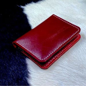 Leather bifold wallet!
